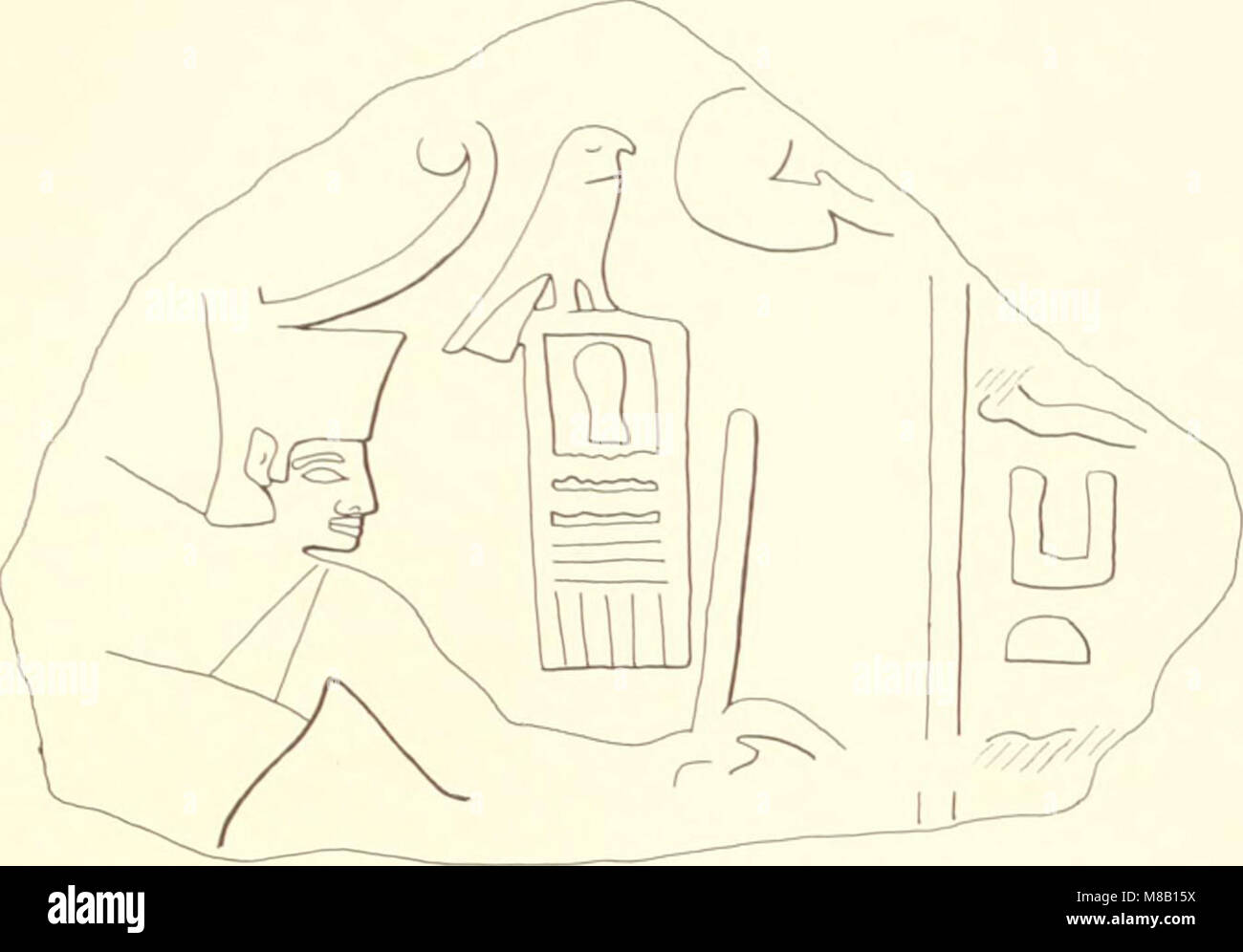Hieroglyphischen Texte aus der ägyptischen Stelen, etc. (1911) (14579509460) Stockfoto