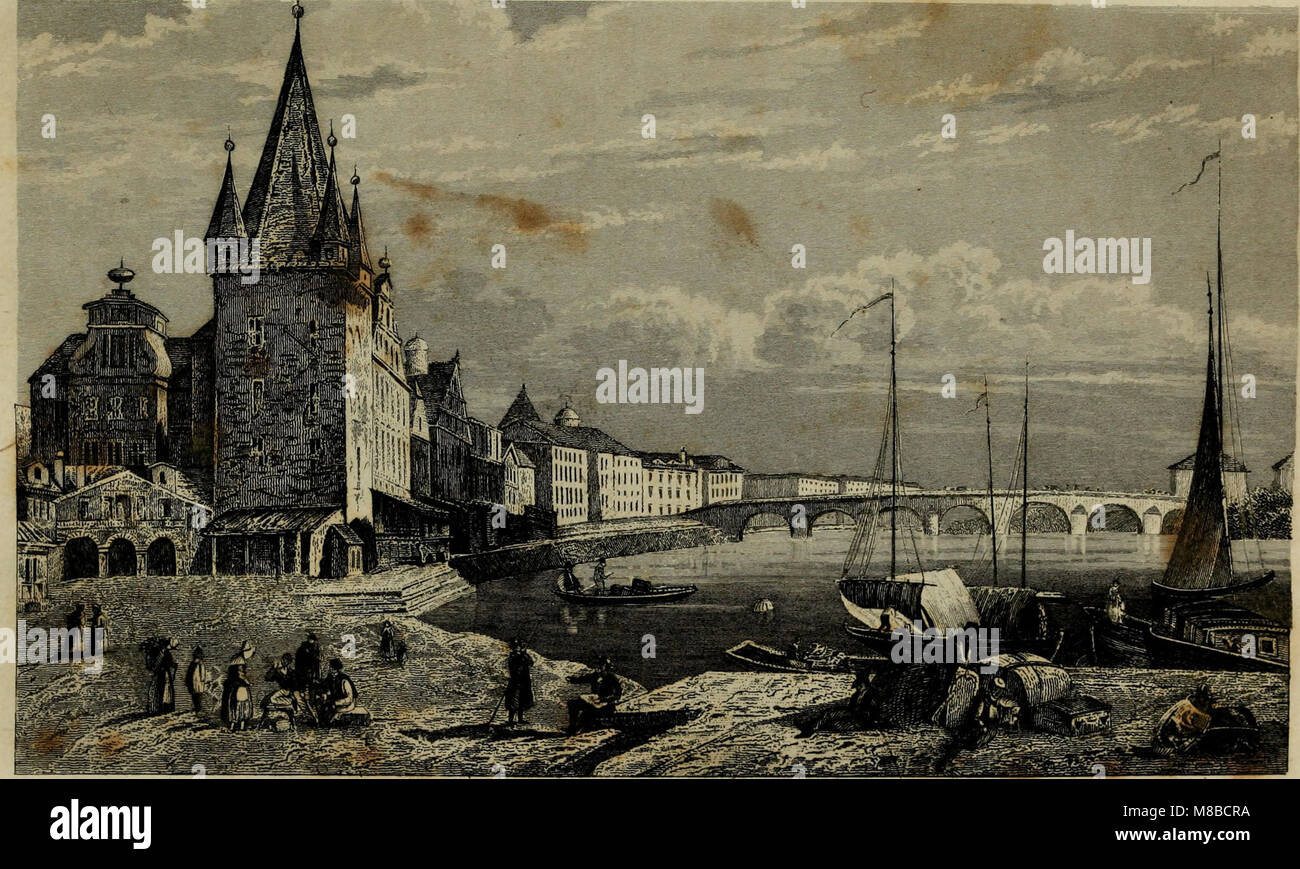 Das malerische und romantische Rheinland in Geschichten /, mit Stahlstichen (1838) (14801470313) Stockfoto