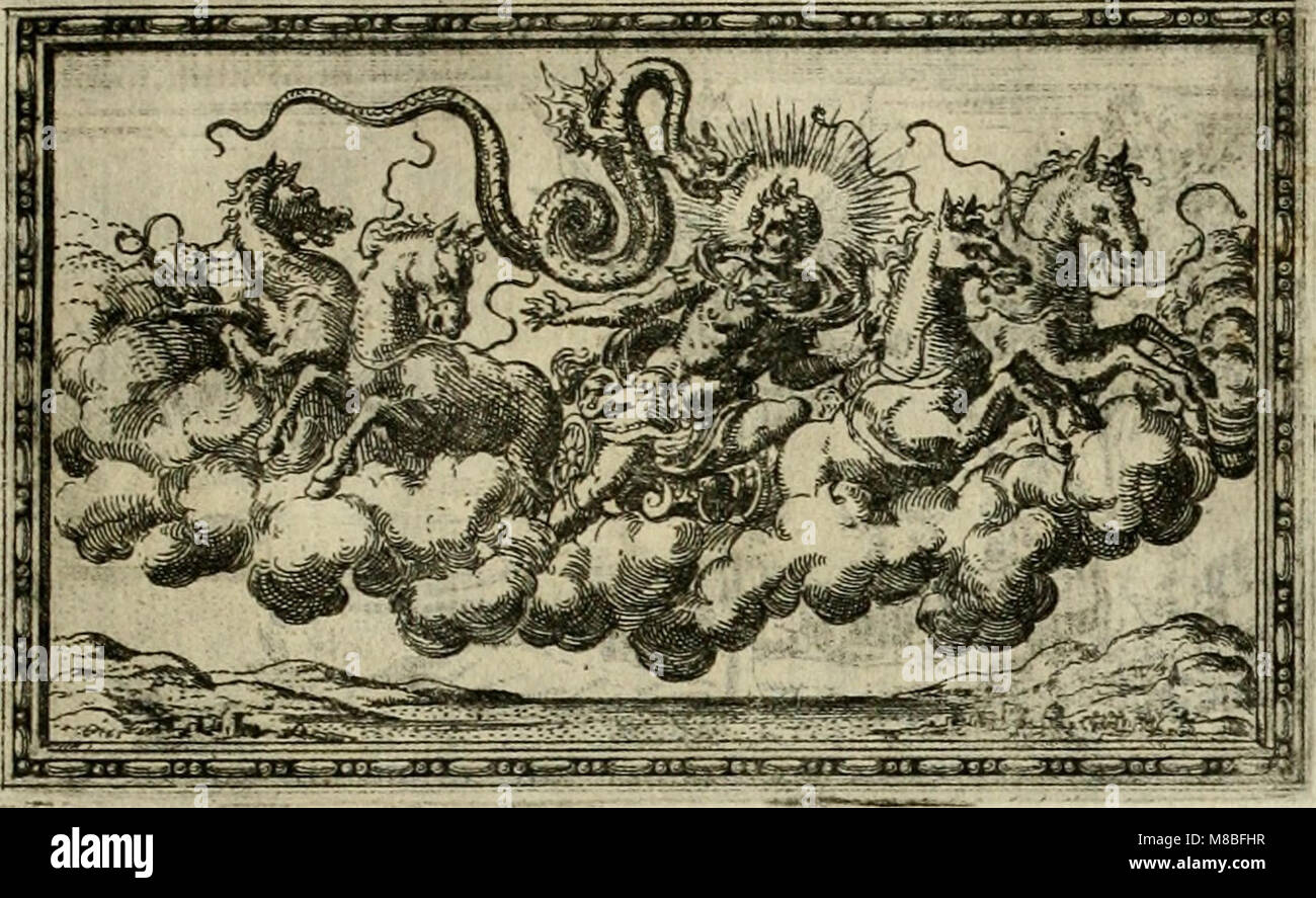 Delle allvsioni, imprese, et emblemi del Sig. Guenther Fabricii da Teramo Sopra la Vita, opere, et attioni Di Gregorio XIII pontefice Massimo, libri VI - nei quali Sotto l'allegoria del Drago, arme (14743233864) Stockfoto