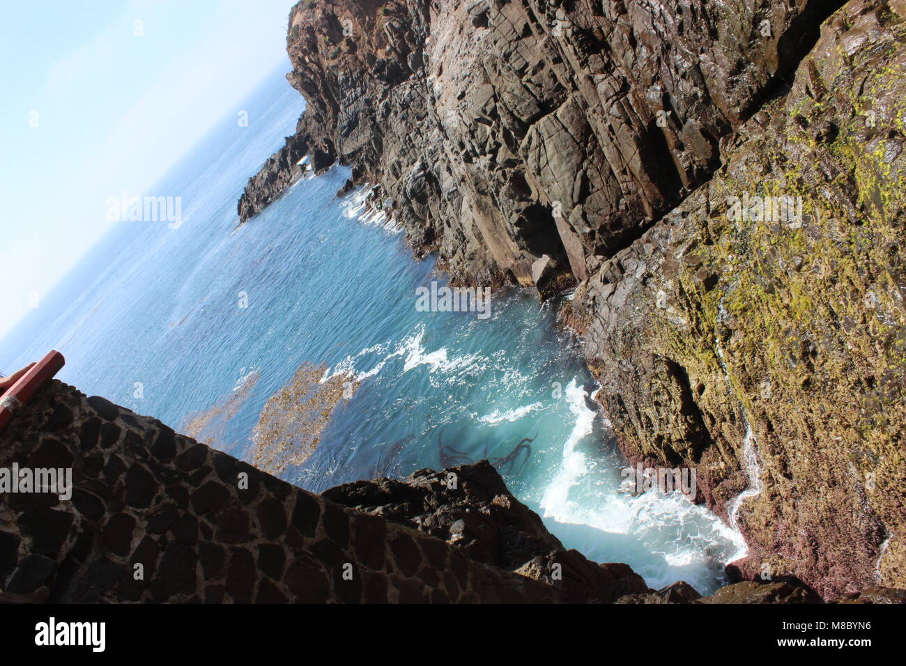 La Bufadora Ensenada Baja California Stockfoto