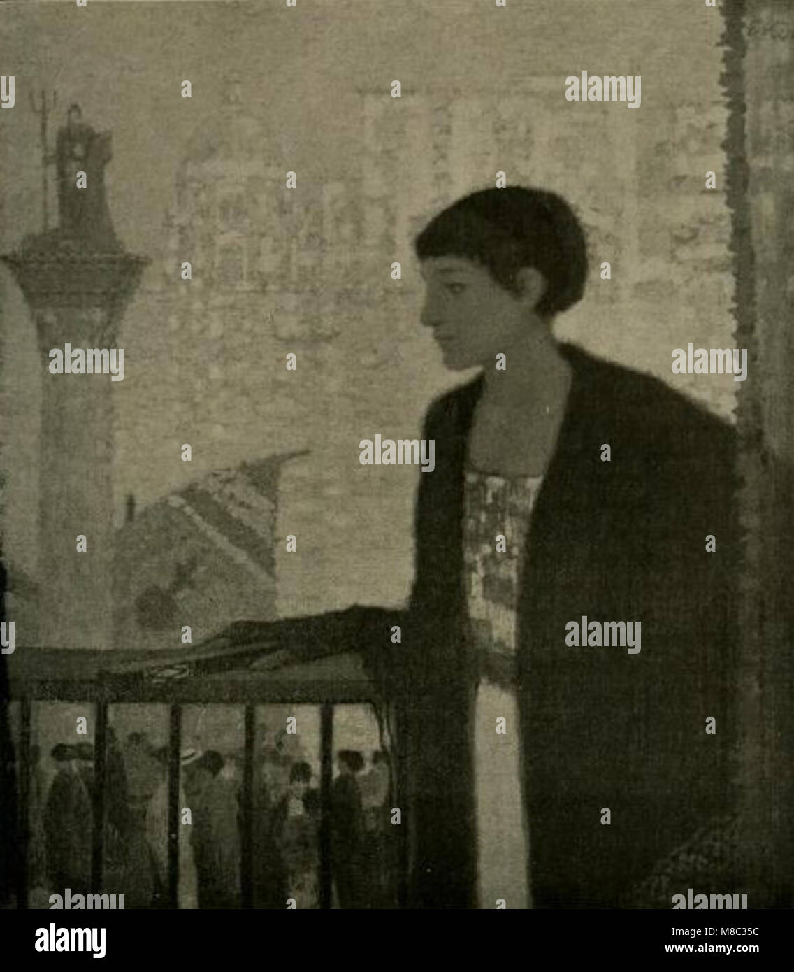 Fritz Erler - Erinnerung an den Süden, 1912 Stockfoto