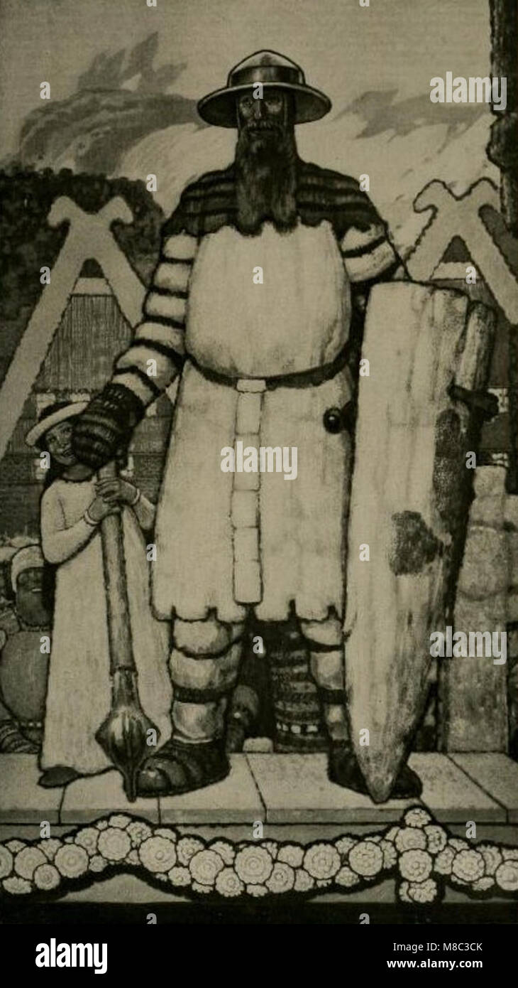 Fritz Erler - Ausschnitt aus den Wandbildern im Festsaal des Neuen Rathauses in Hannover, 1913 (6) Stockfoto