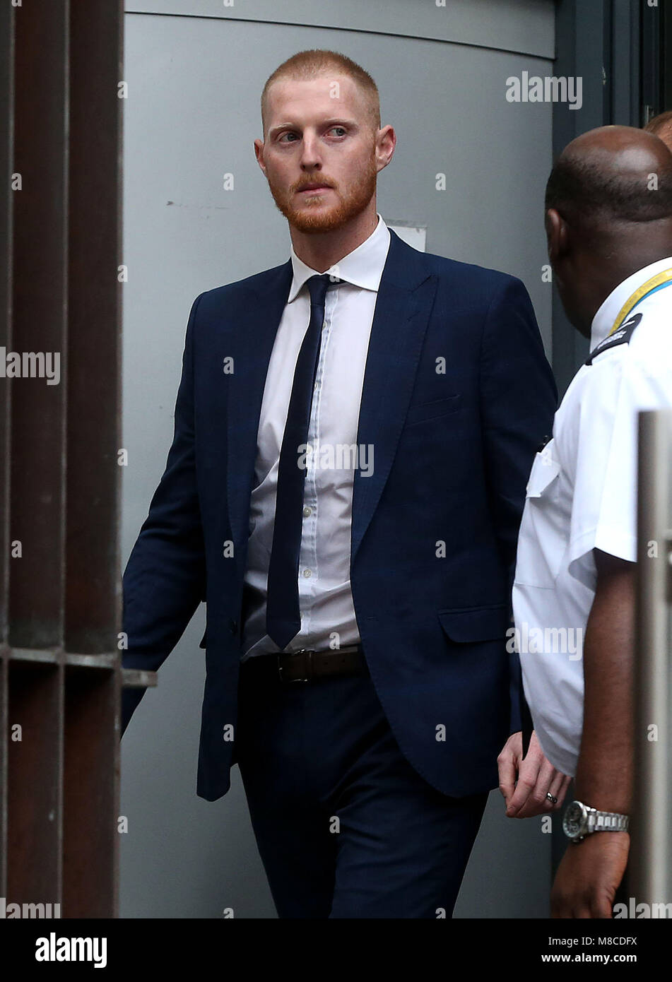 Ben schürt fährt Bristol Richter-gericht nach seinem nicht schuldig. Mit: Ben schürt Wo: London, Großbritannien Wann: 13.Feb 2018 Credit: Danny Martindale/WANN Stockfoto