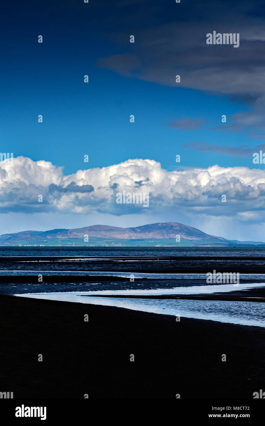 Alonby Bay, Solway Firth, Cumbria, England. Stockfoto