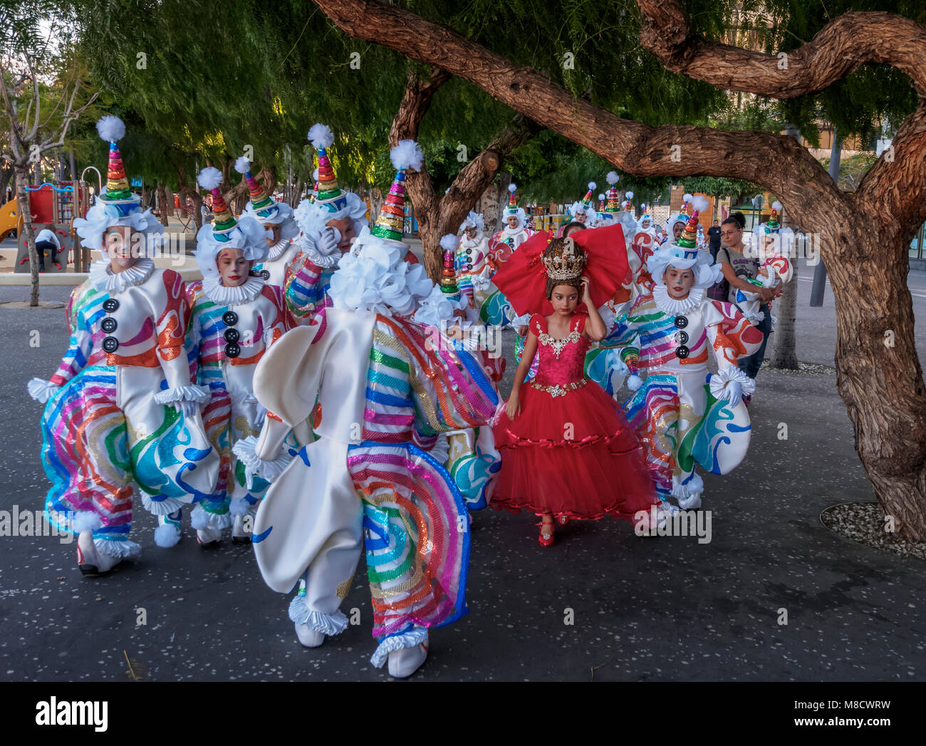 Karneval in Santa Cruz de Tenerife, Teneriffa, Kanarische Inseln, Spanien Stockfoto