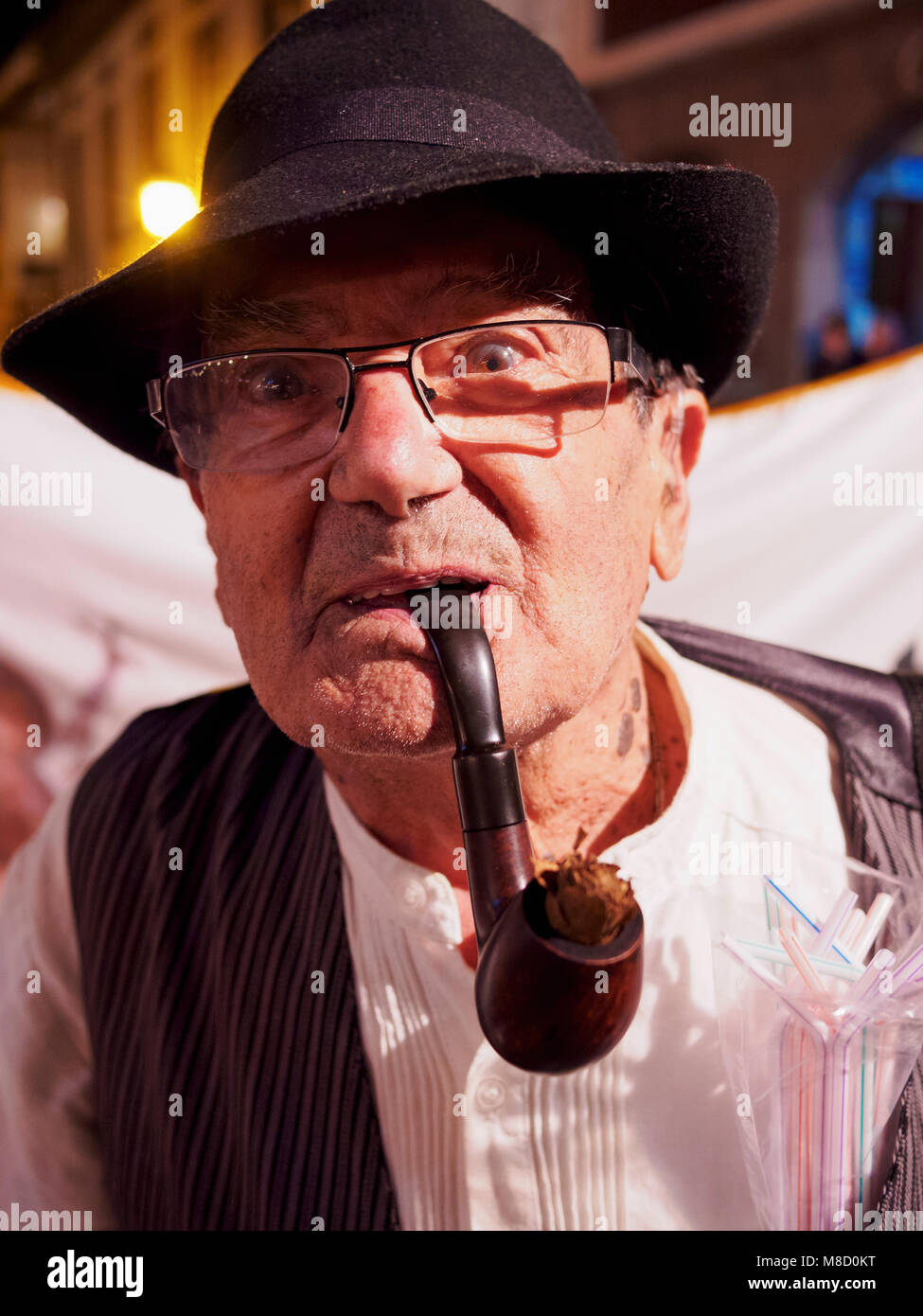 Baile de Magos, traditionelle Straßenfest, Icod de los Vinos, Teneriffa, Kanarische Inseln, Spanien Stockfoto