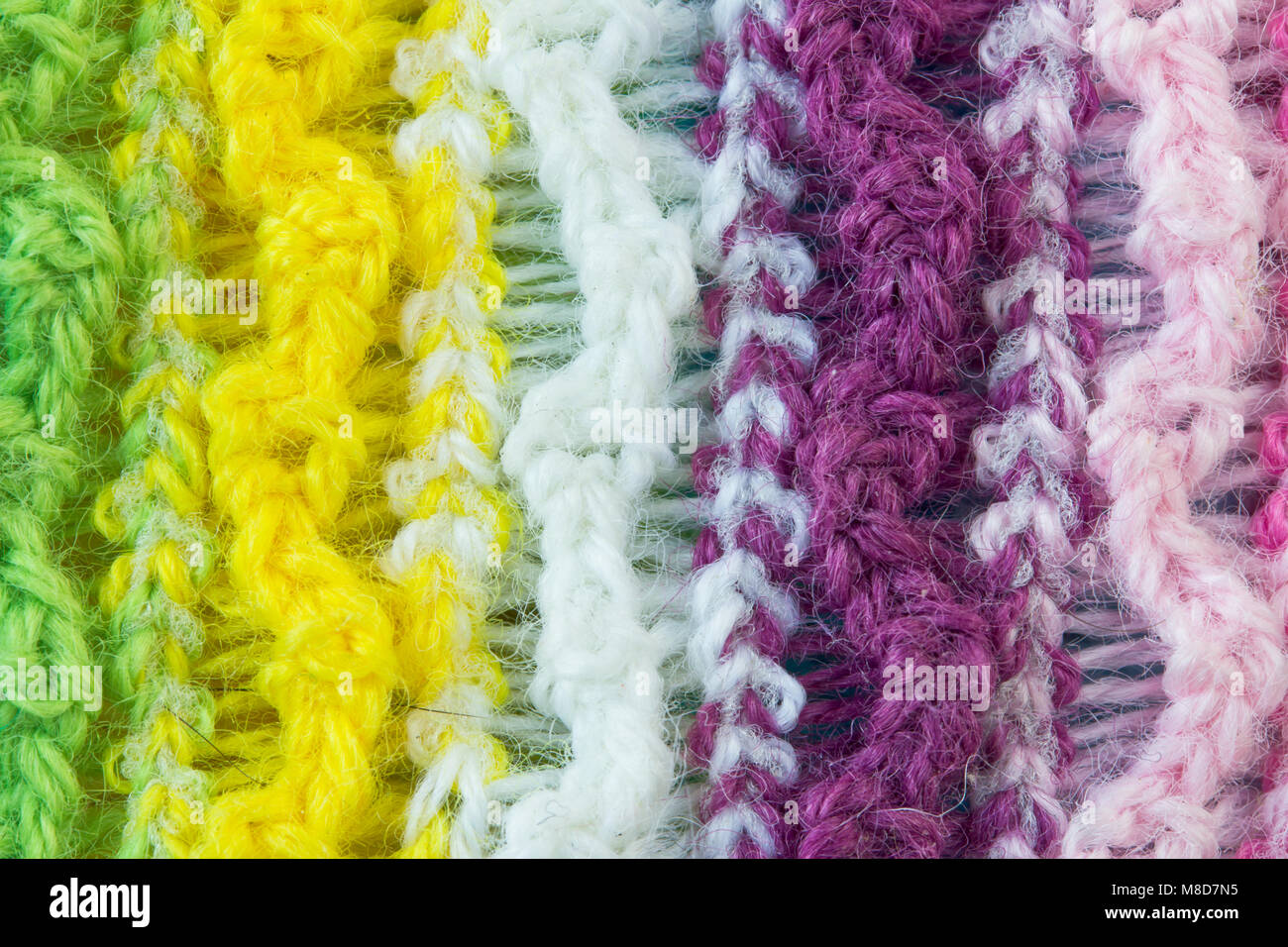 Multicolor Stoff Textur Stockfoto