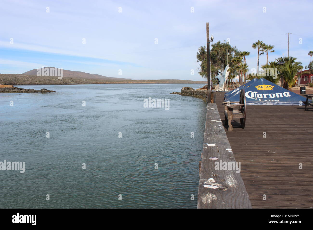 El Molino Viejo San Quintin Baja California Stockfoto