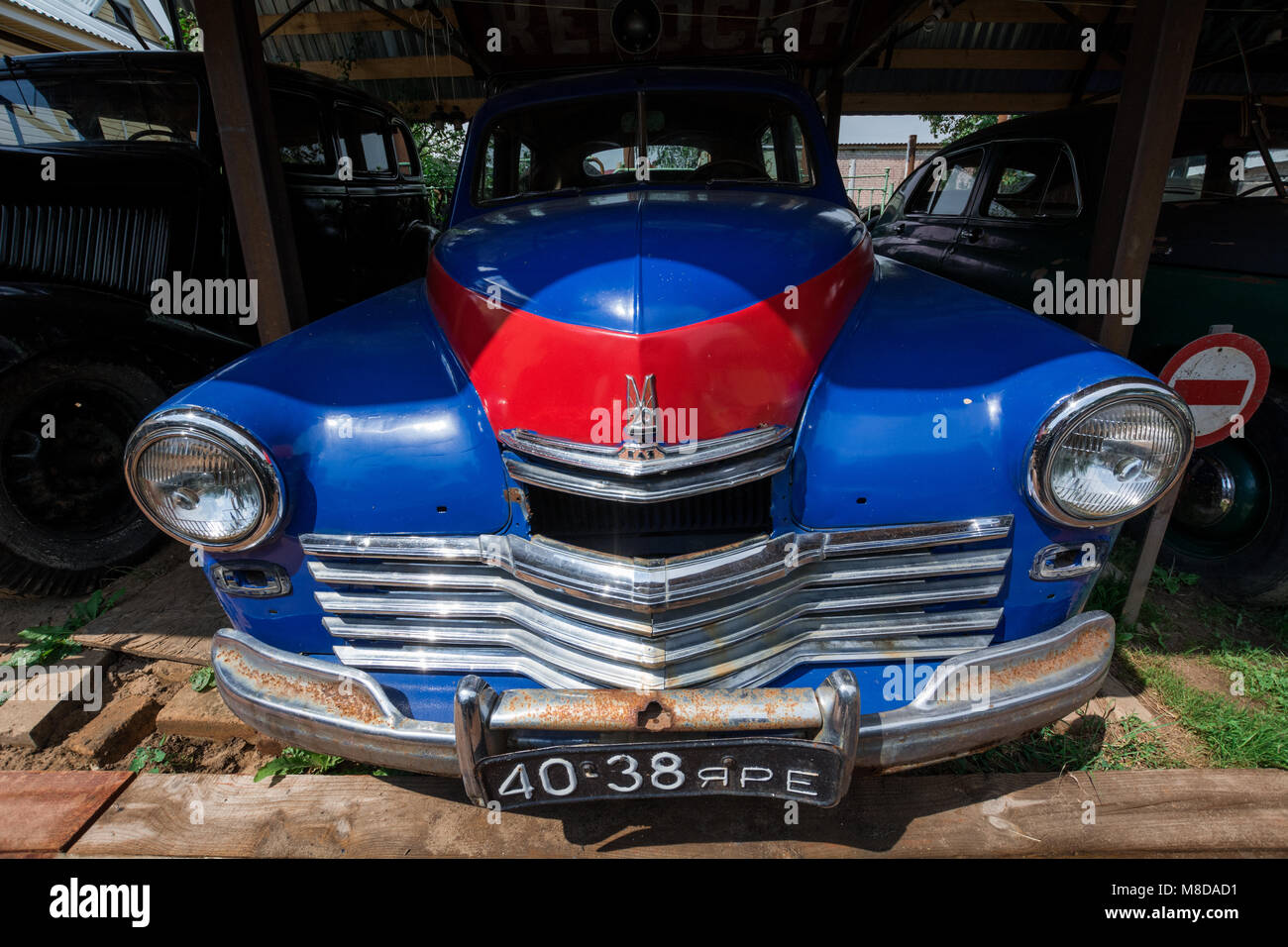 ГАЗ - М-20" Победа "GAZ-M20 Pobeda Stockfoto