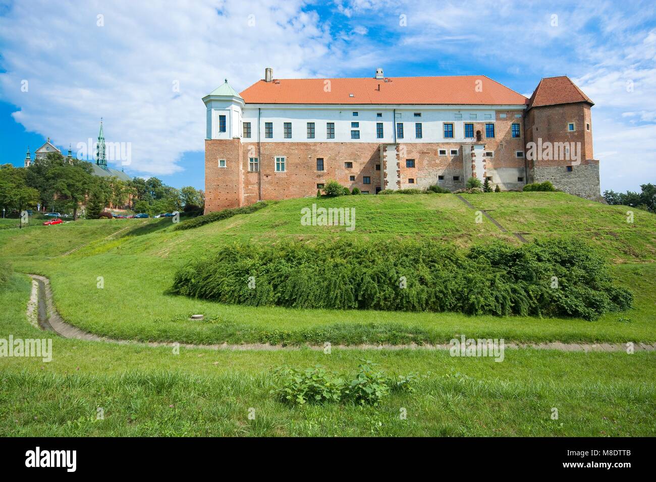 Burg in Sandomierz, Polen Stockfoto