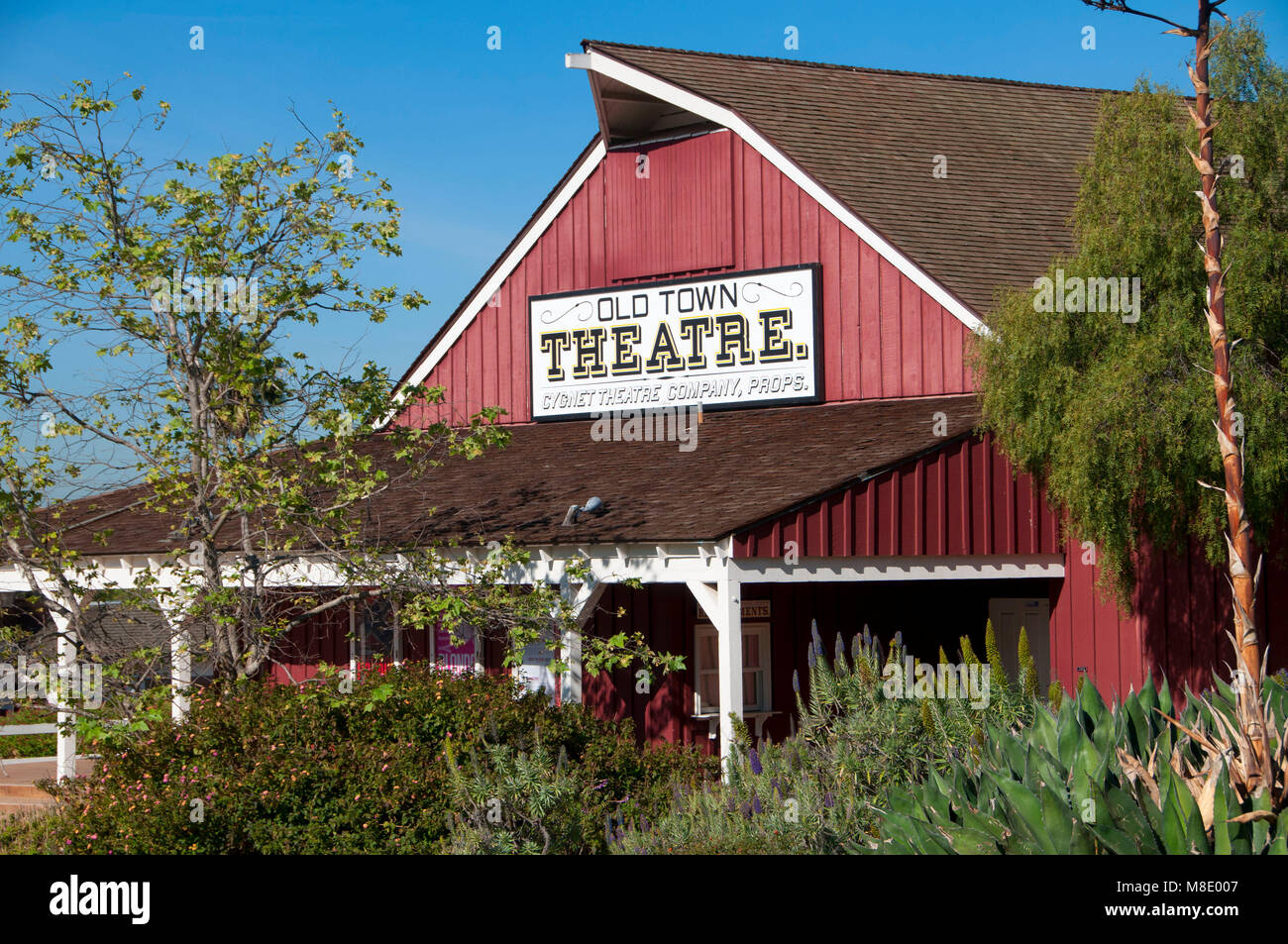 Altstadt Theater, Old Town San Diego State Historic Park, San Diego, Kalifornien Stockfoto