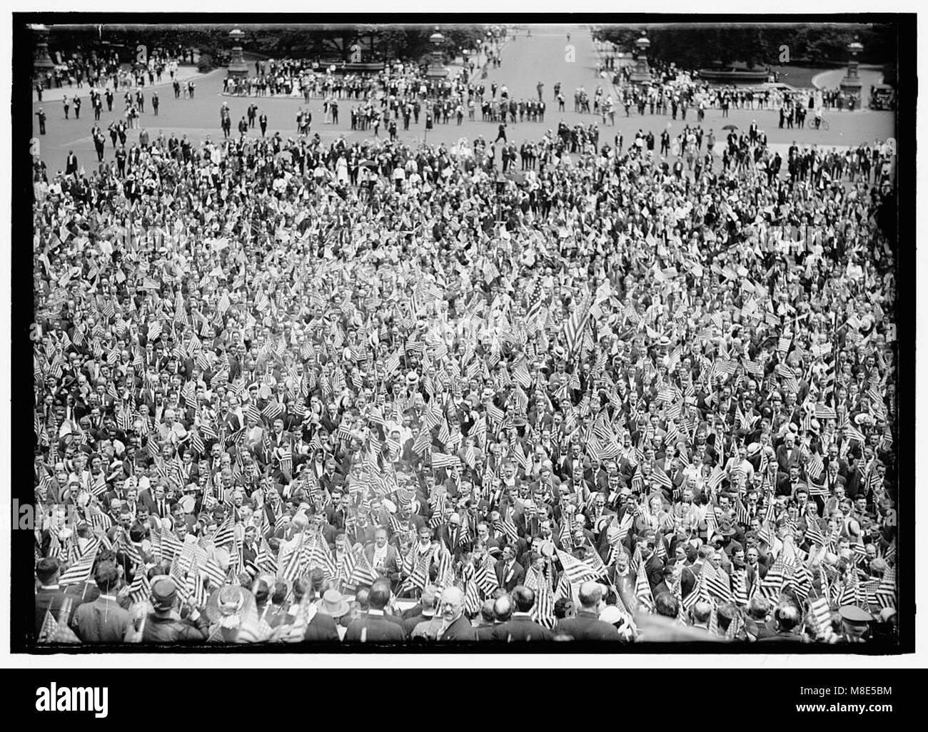 CAPITOL, USA BESUCHER usw. "BENETZT" DEMONSTRATION LCCN 2016870054 Stockfoto