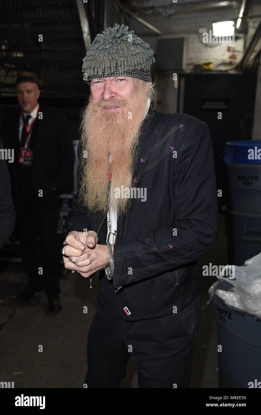 New York, NY, USA. 15 Mär, 2018. Billy Gibbons anwesend für LIEBE ROCKS NYC!, Beacon Theatre, New York, NY 15. März 2018. Credit: Derek Sturm/Everett Collection/Alamy leben Nachrichten Stockfoto