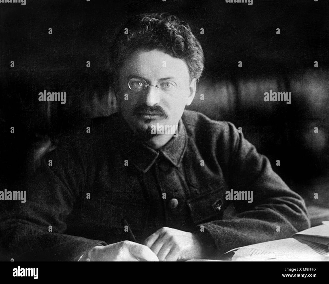 Leo Trotzki (1879-1940), c 1918 Stockfoto