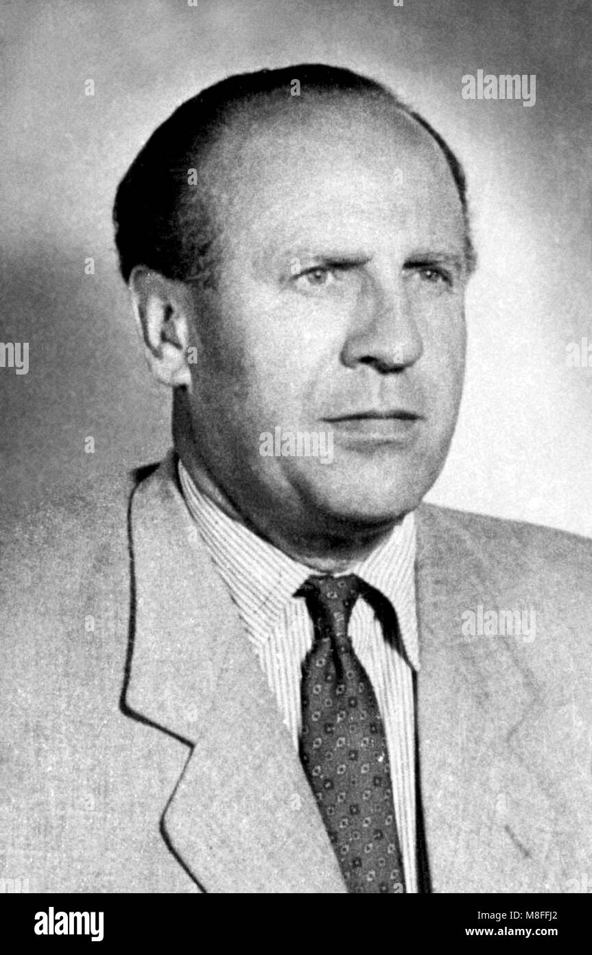 Oskar Schindler (1908-1974) Stockfoto