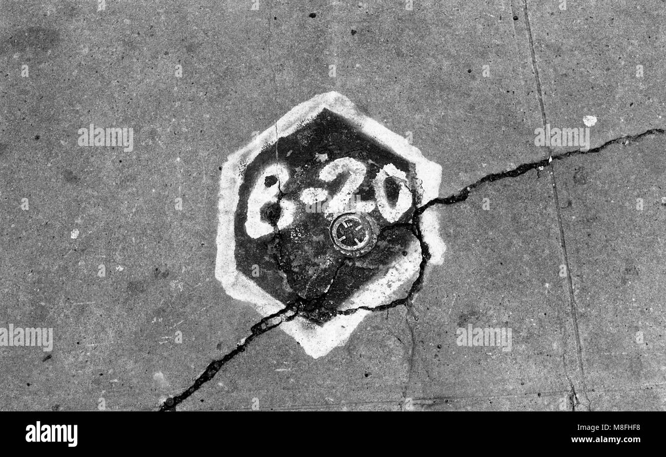 Carmine Street - Greenwich Village Stockfoto