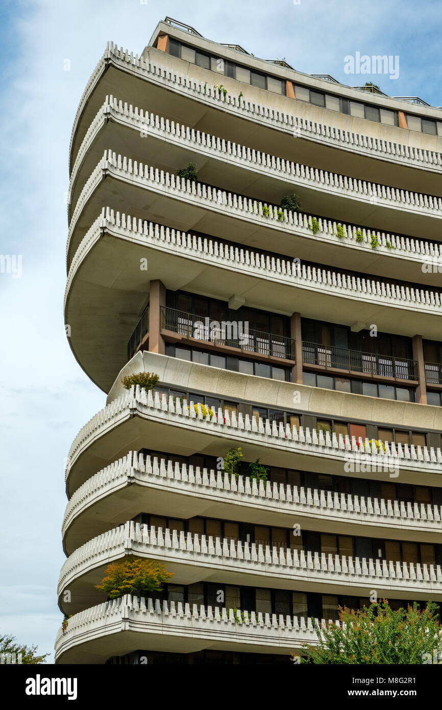 Watergate Komplex, New-Hampshire und Virginia Avenue NW, Washington DC Stockfoto