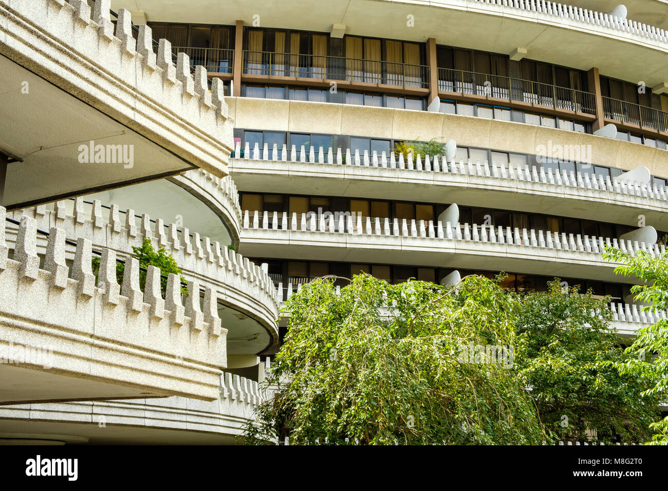 Watergate Komplex, New-Hampshire und Virginia Avenue NW, Washington DC Stockfoto