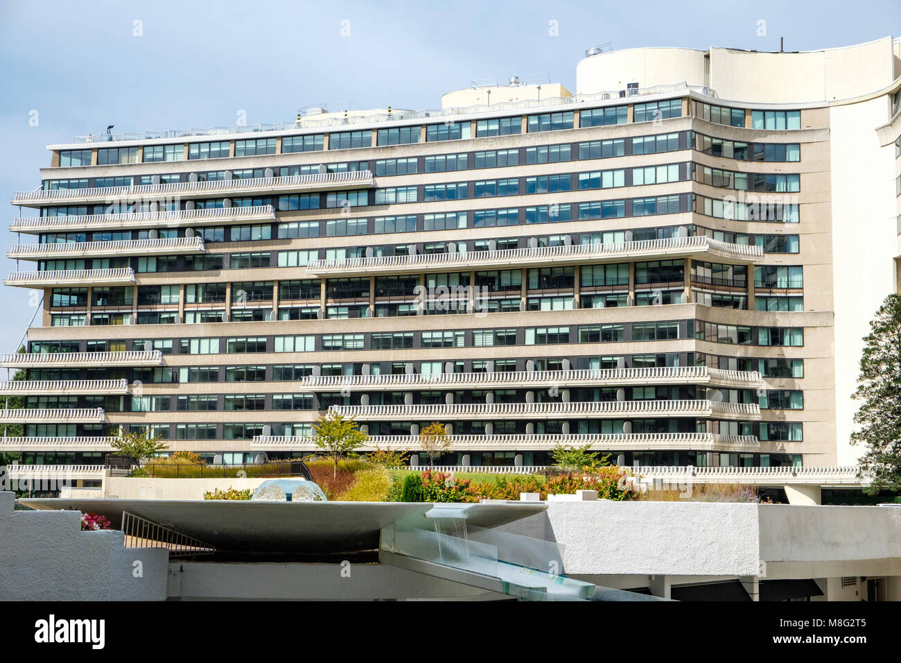 Watergate Komplex, New-Hampshire und Virginia Avenue NW, Washington DC Stockfoto