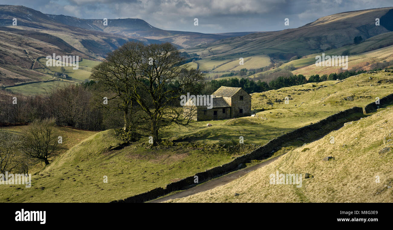 Bell Hagg Scheune, der Peak District, England (23) Stockfoto