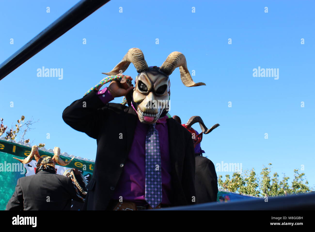 Schönes kleid Der guelaguetza Oaxaca Stockfoto