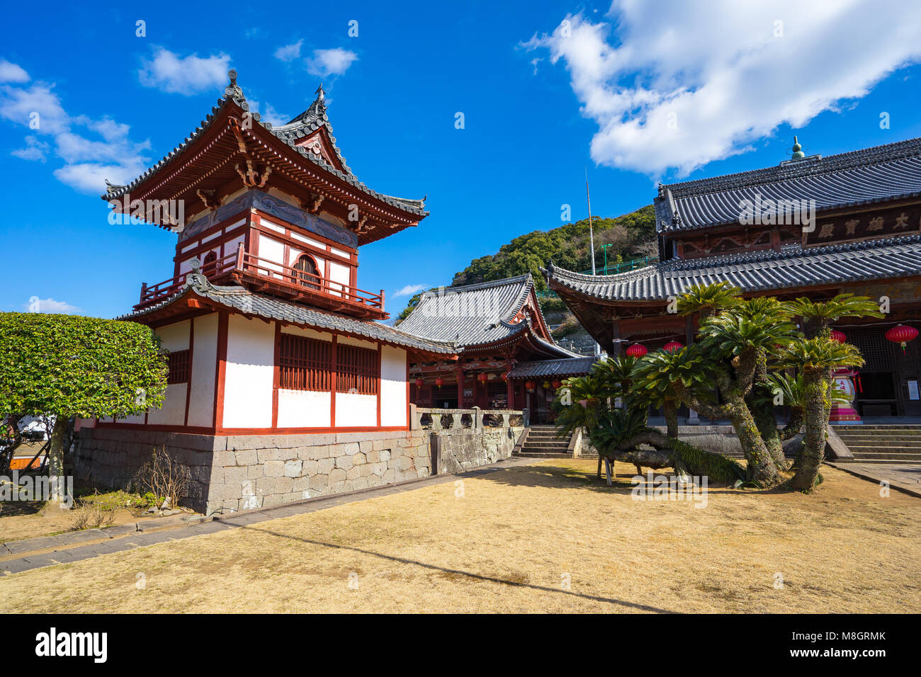 Kofukuji Tempel in Nagasaki, Japan. Stockfoto