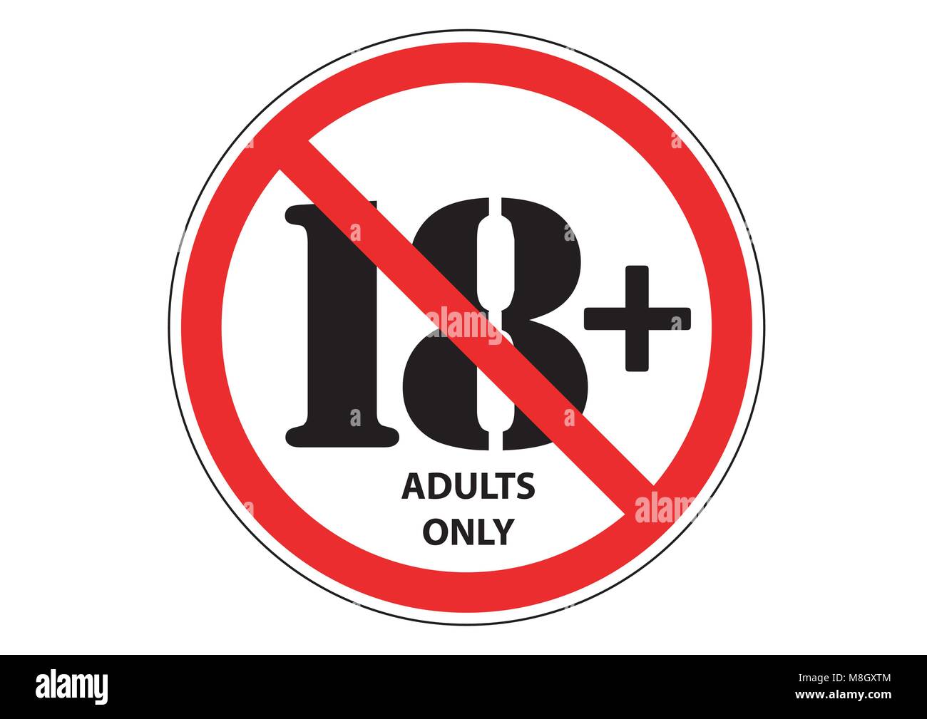 Design Vector von nicht erlaubt Zugriff Stock Vektor