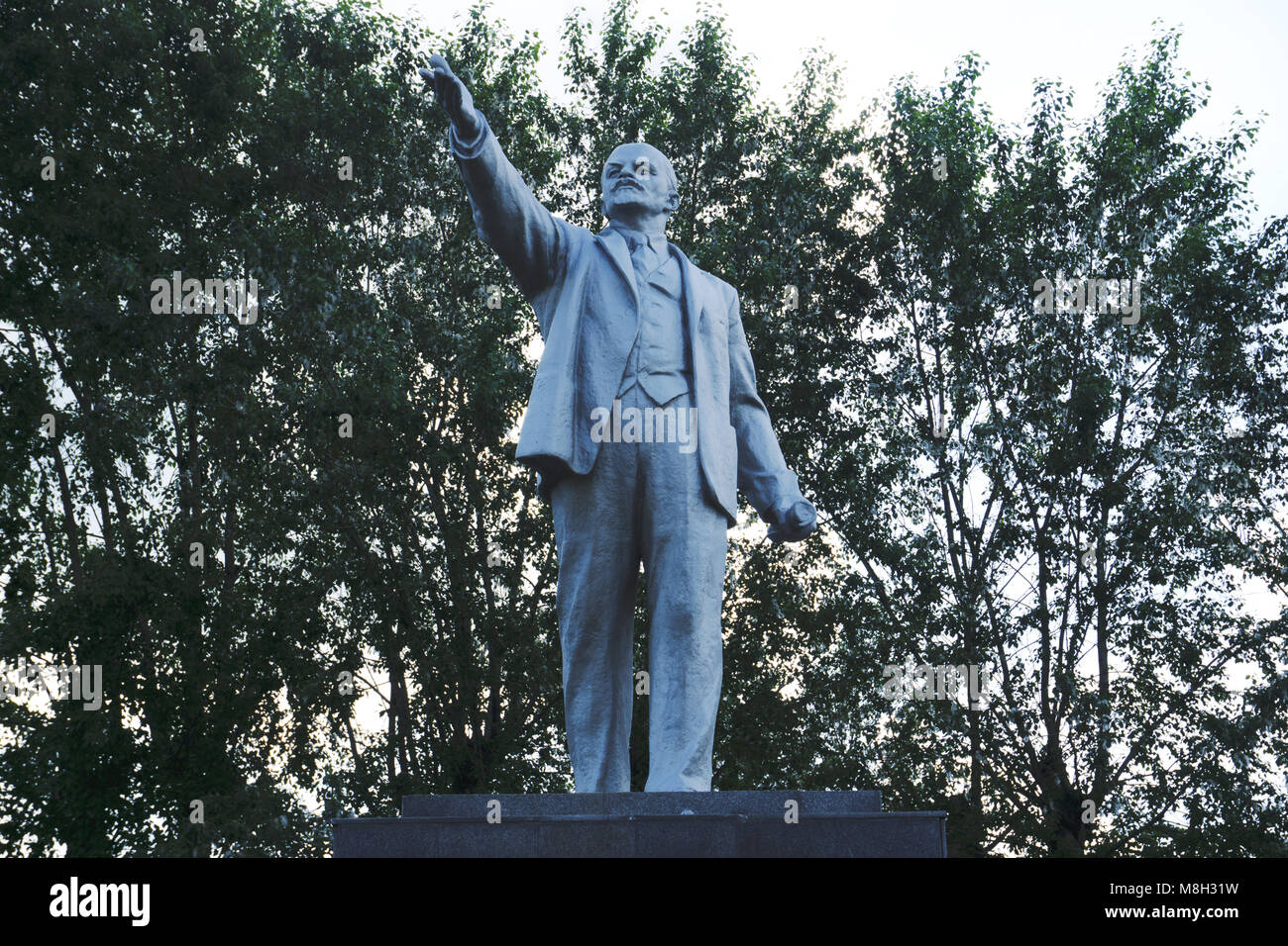 Russland - solikamsk am 10. Juli 2017: Denkmal Lenin Stockfoto