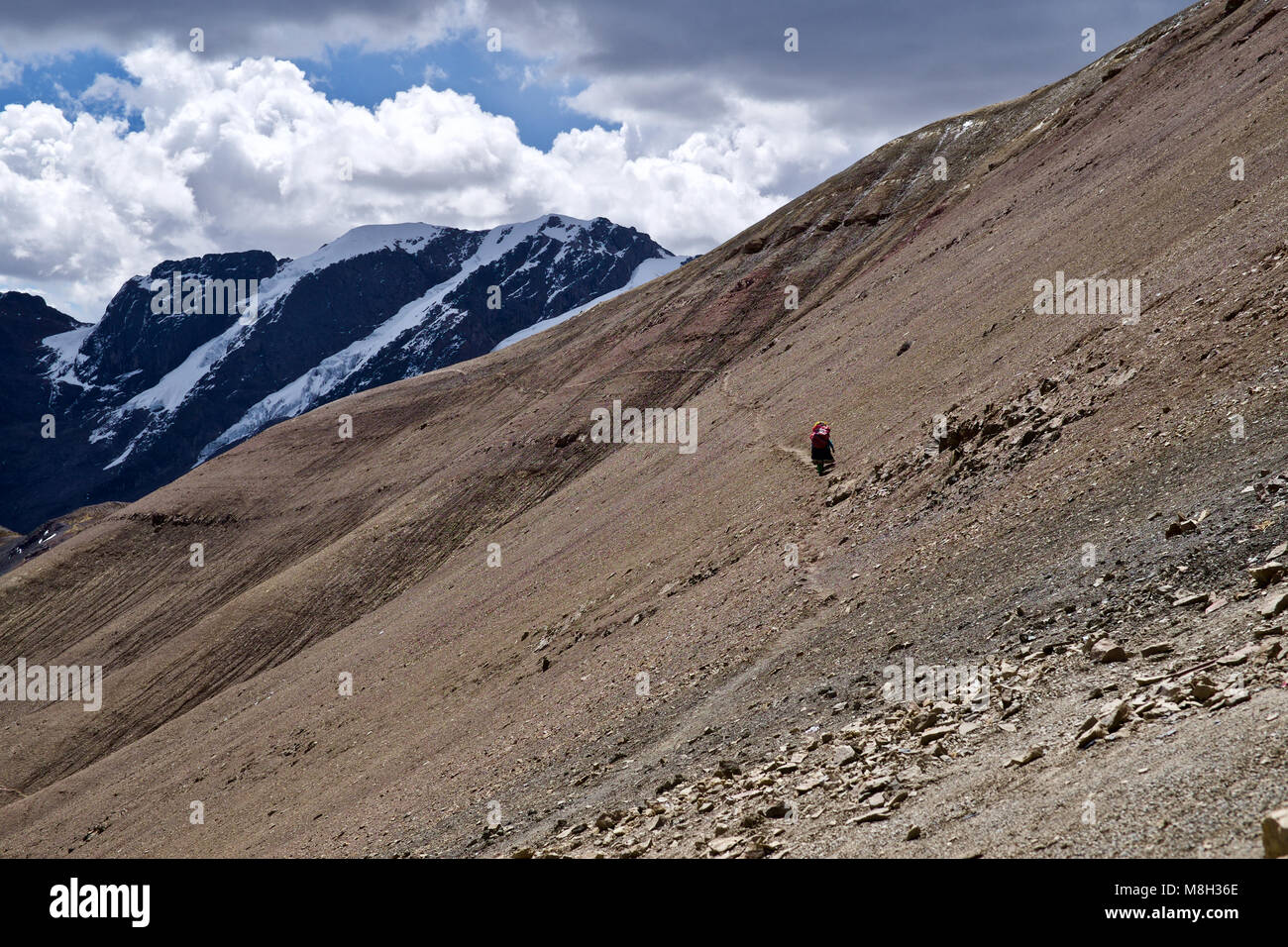 Vinicunca, die 'Rainbow Berg', Peru Stockfoto