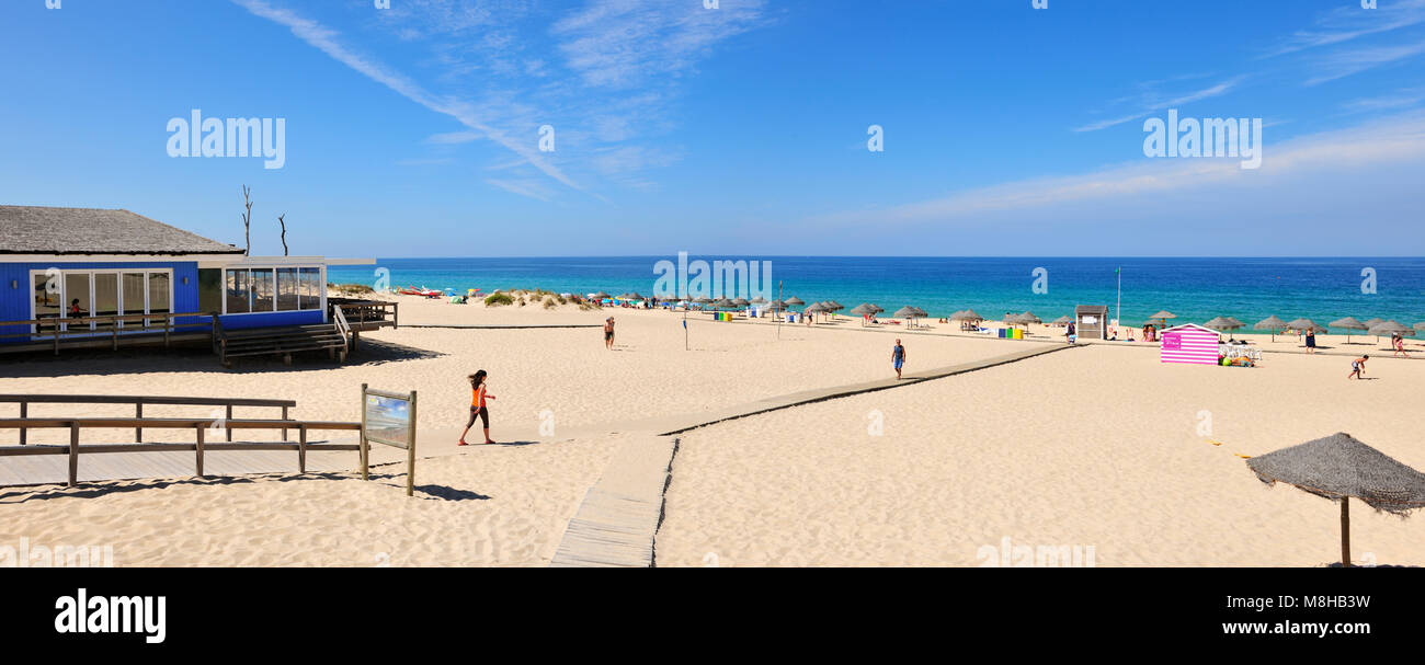 Carvalhal Strand, Alentejo. Portugal Stockfoto