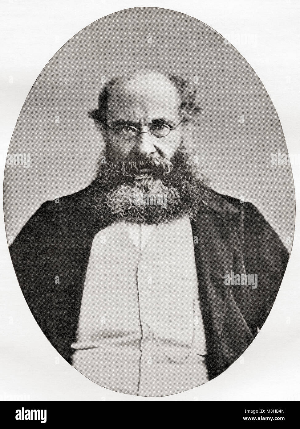 Anthony Trollope, 1815 - 1882. Englische Schriftsteller der viktorianischen Ära. Von der Internationalen Bibliothek des berühmten Literatur, c. veröffentlicht. 1900 Stockfoto