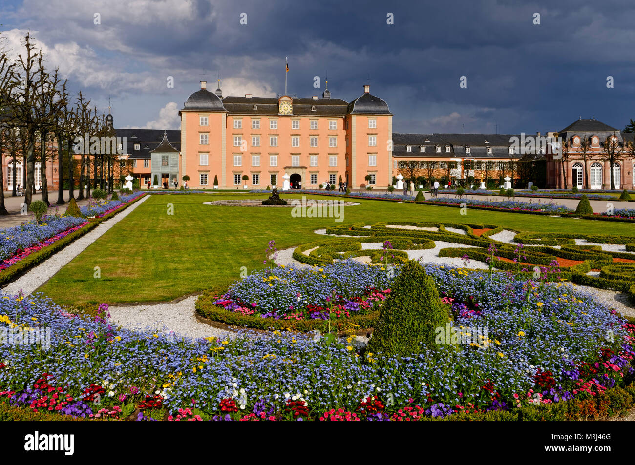 Schwetzingen: Schloss und Schlosspark, Baden-Württemberg, Deutschland Stockfoto