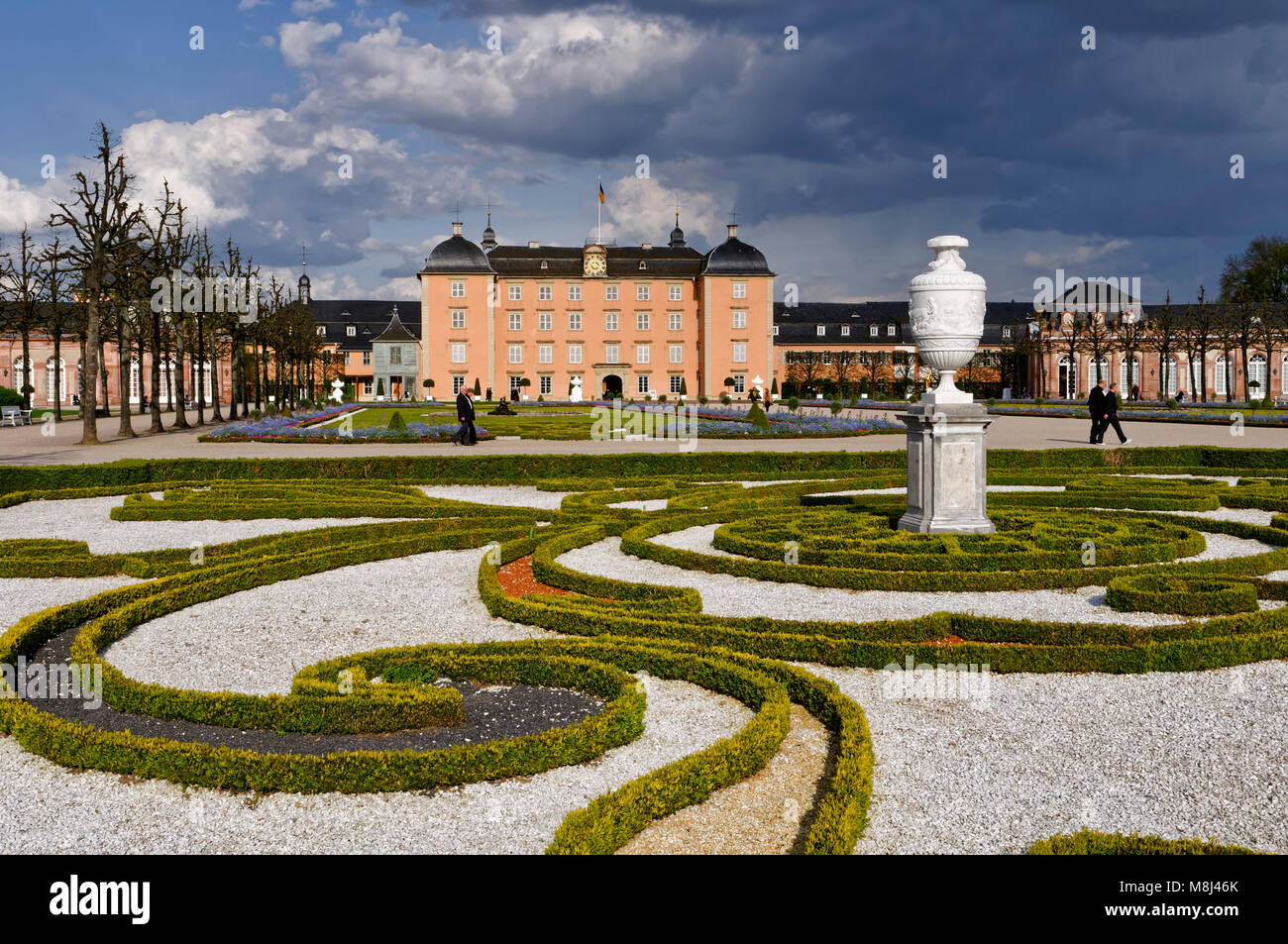 Schloss schwetzingen mit dem schlossgarten Fotos und Bildmaterial in