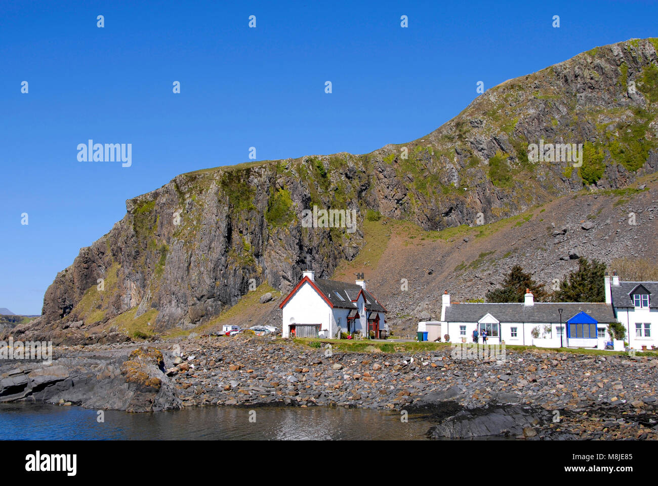 Ellenabeich, Seil Island, Schottland Stockfoto