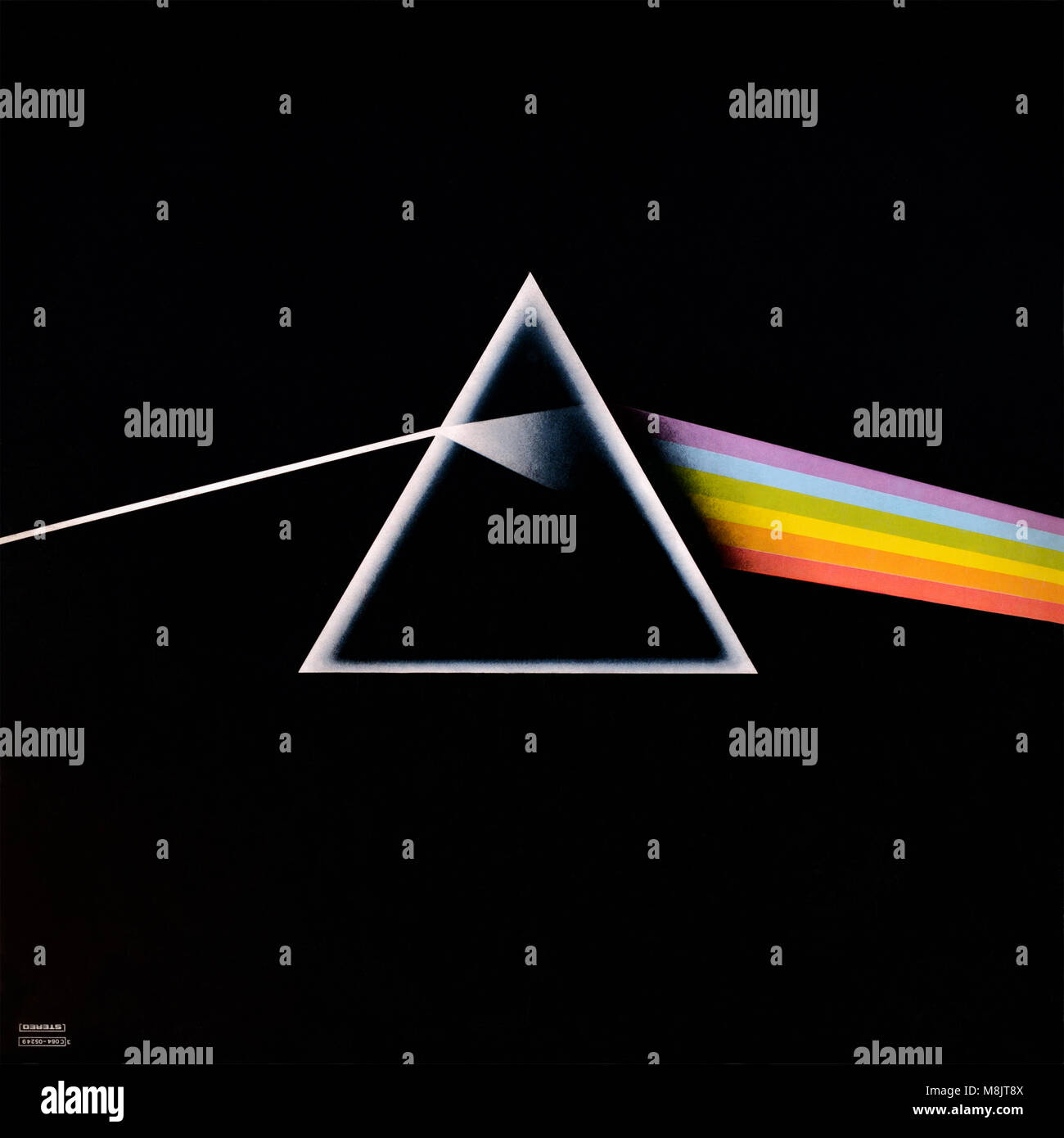 Pink Floyd - original Vinyl Album Cover - die dunkle Seite des Mondes - 1973 Stockfoto