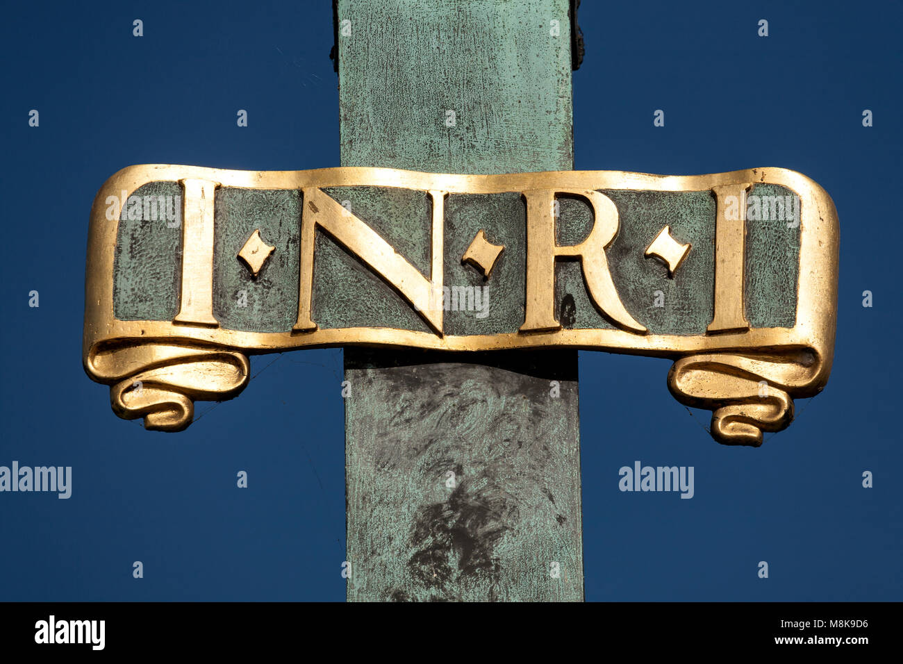Iesus Nazarenus Rex Iudaeorum Stockfotos Und Bilder Kaufen Alamy