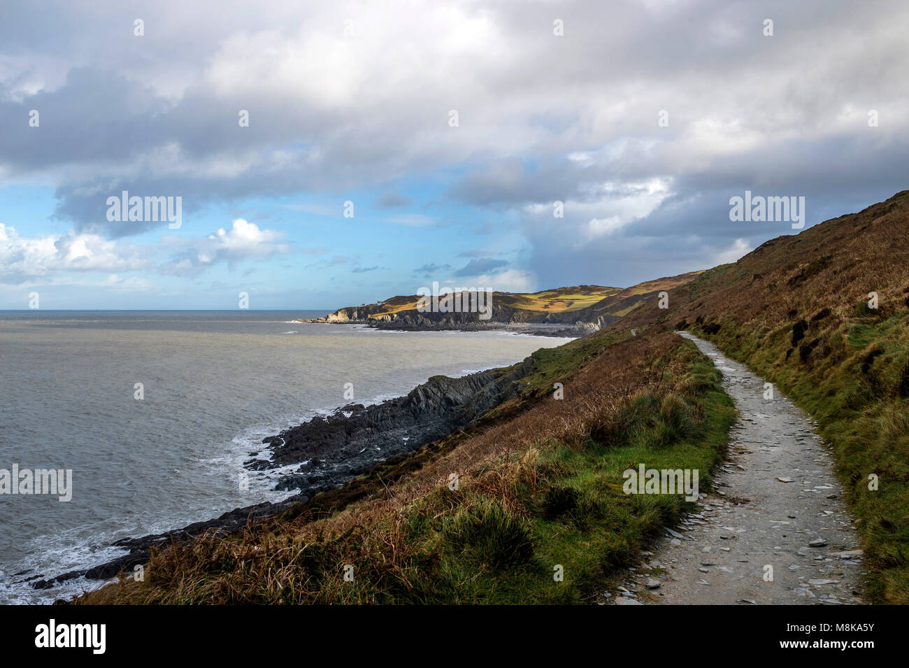 Große britische Landschaften - North Devon Küste (Wittling Cove) Stockfoto