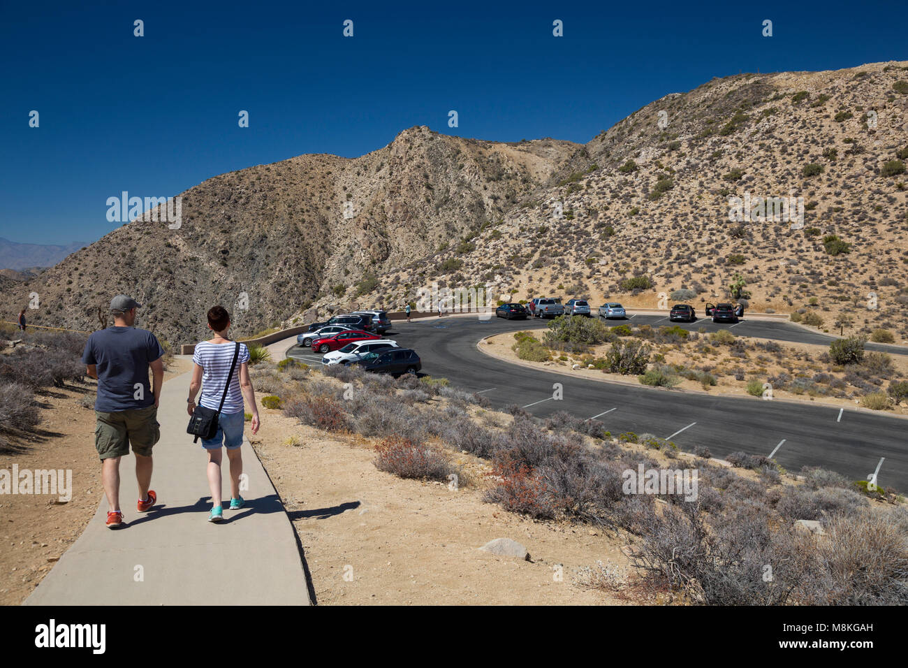 Schlüssel anzuzeigen, Joshua Tree National Park, Kalifornien, USA Stockfoto