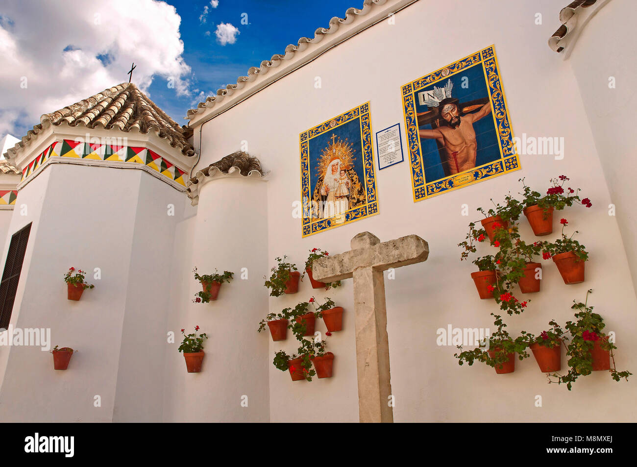 San Juan Bautista Kirche. Cabra. Provinz Córdoba. Region Andalusien. Spanien. Europa Stockfoto