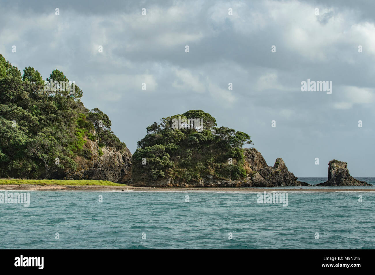 Moturua Insel, Bucht der Inseln, North Island, Neuseeland Stockfoto