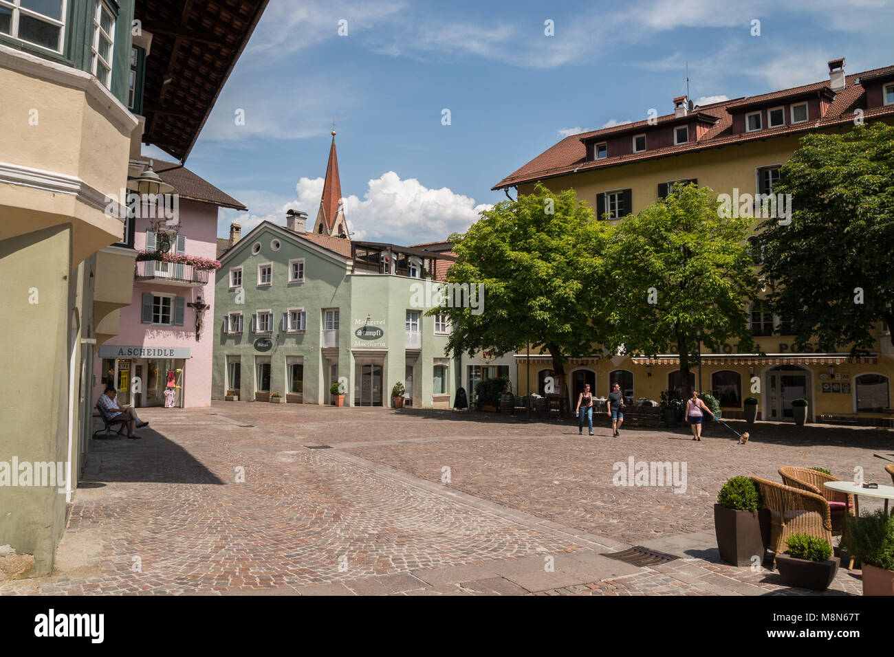 Klausen, Klausen, Eisacktal, Bozen, Trentino Alto Adige, Italien Stockfoto