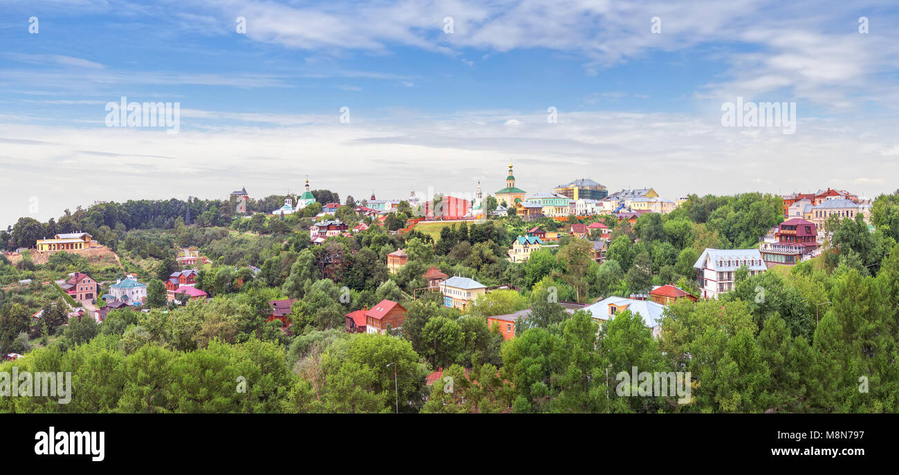 Ansicht von oben Vladimir Stadt. Russland Stockfoto