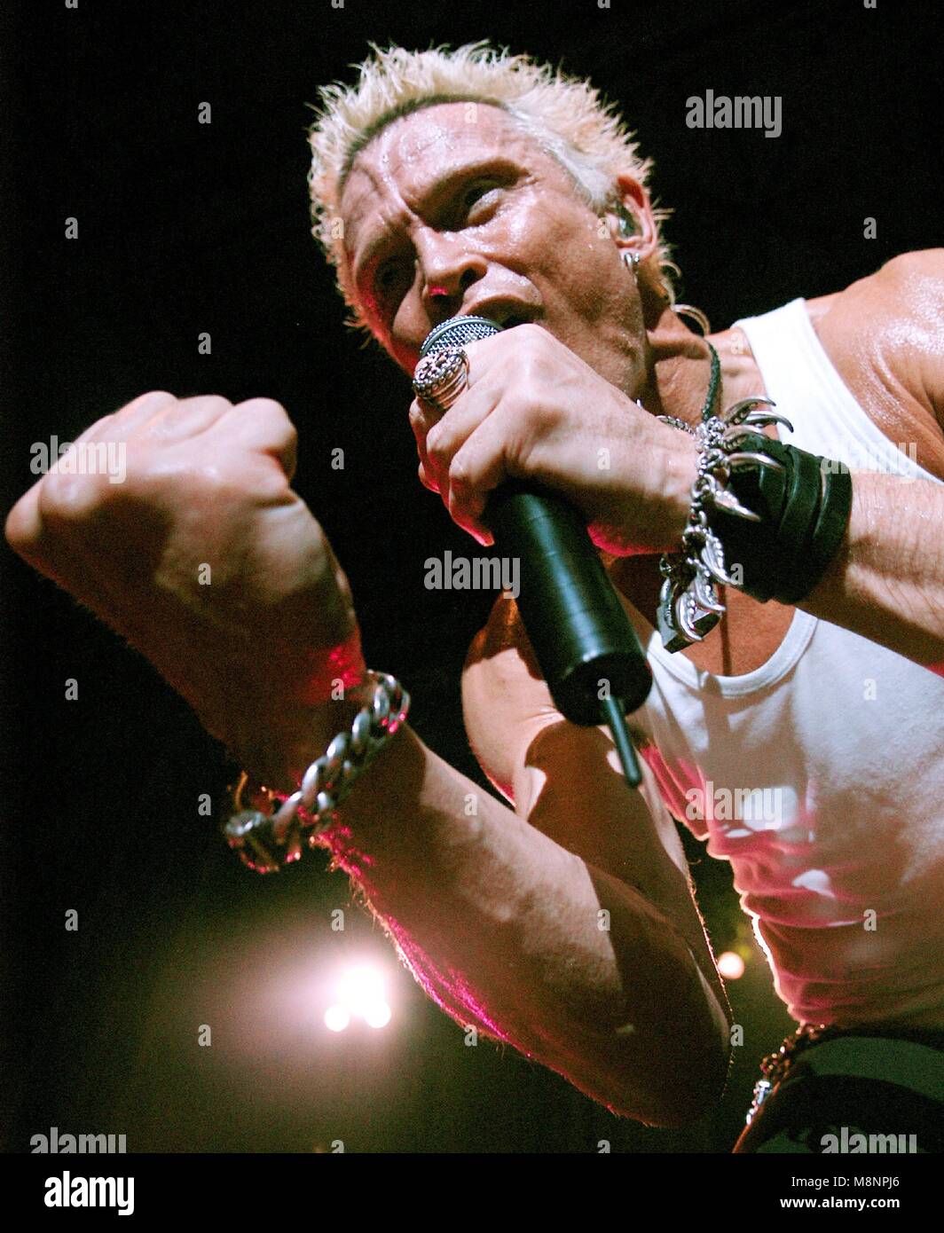 Billy Idol führt in Atlanta die Wohnung des am 19. April 2005. RTMcKay/MediaPunch, Stockfoto