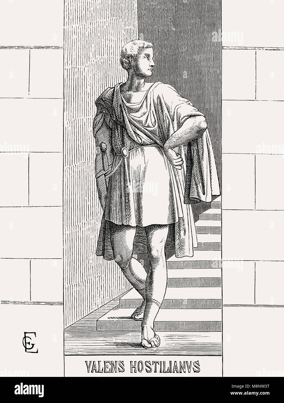 Nerva, Gaius Valens Hostilianus Messius Quintus, C. 235251, Römischer