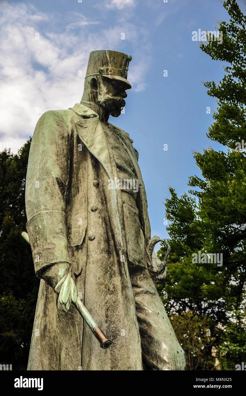 Kaiser Franz I., Burggarten Wien Stockfoto