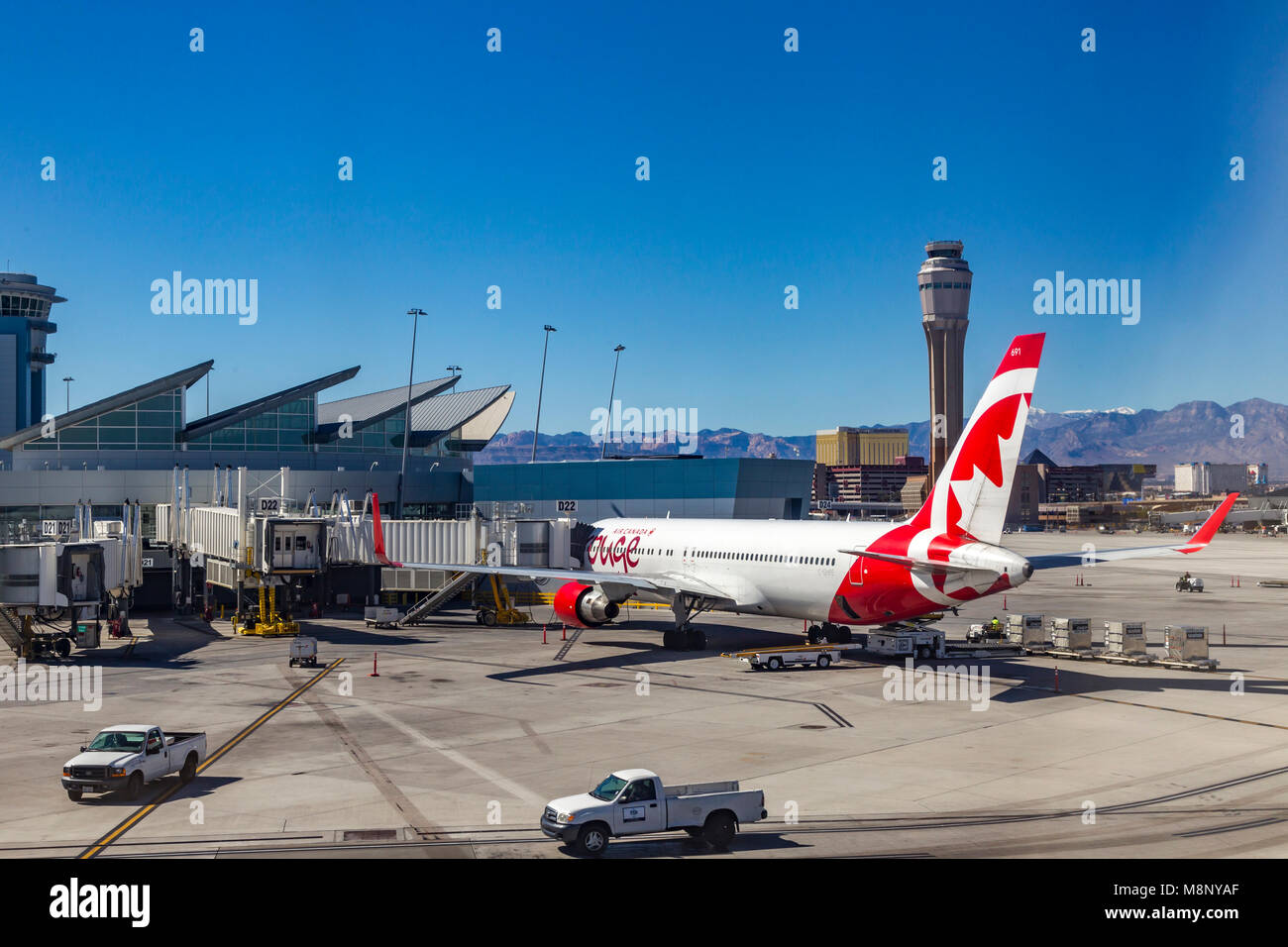 McCarran International Airport in Las Vegas, USA Stockfoto