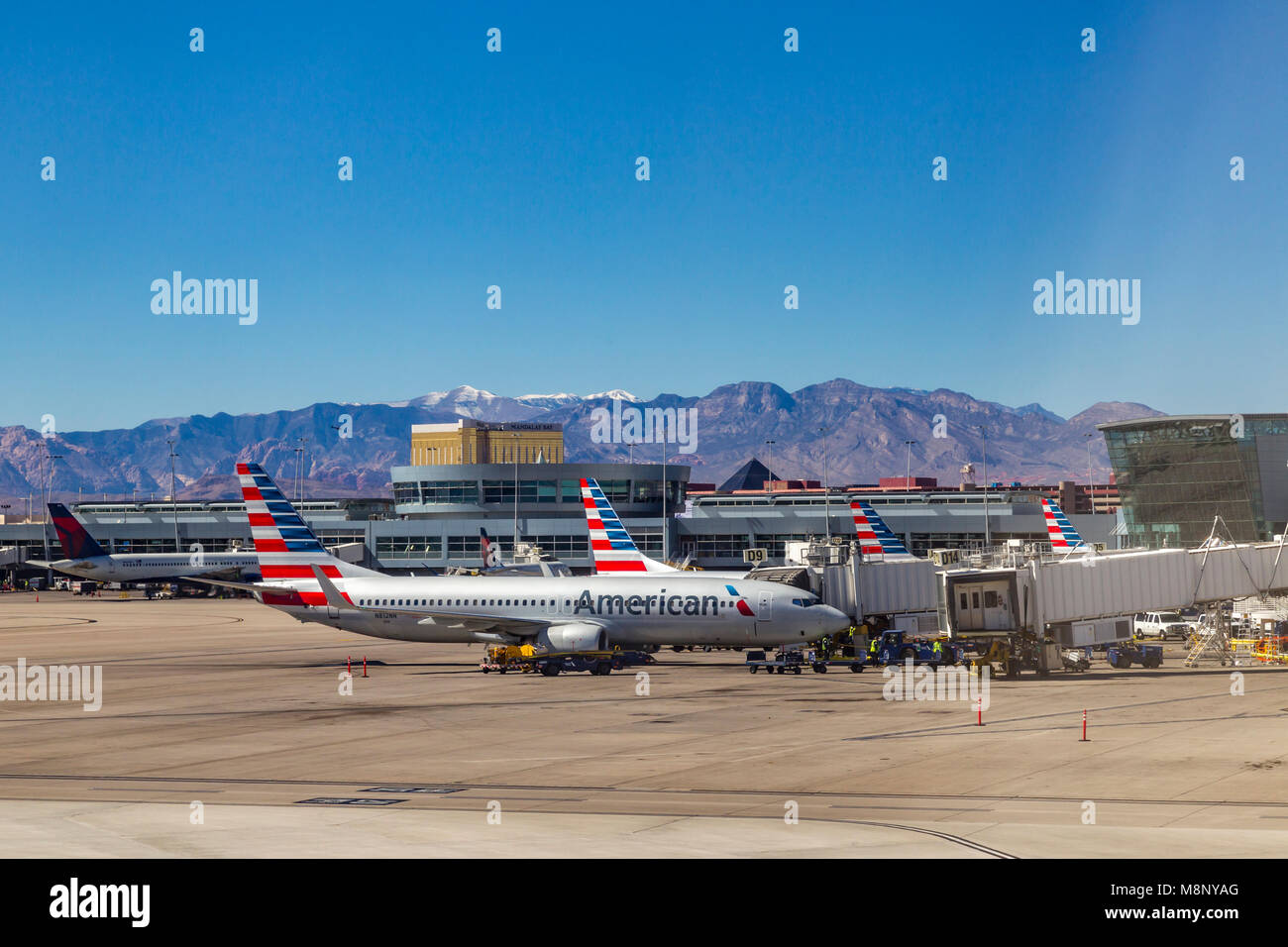McCarran International Airport in Las Vegas, USA Stockfoto