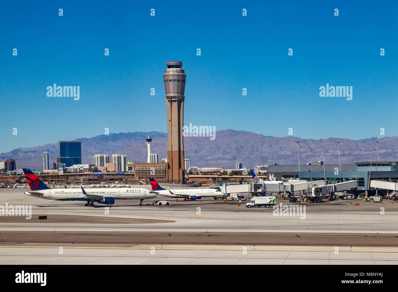 McCarran International Airport in Las Vegas, USA Stockfoto