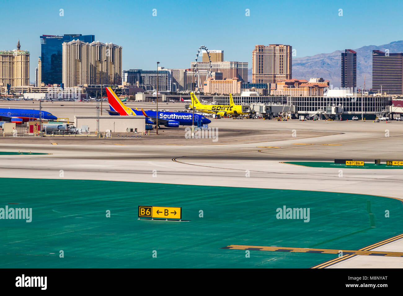 McCarran International Airport in Las Vegas, USA Stockfoto
