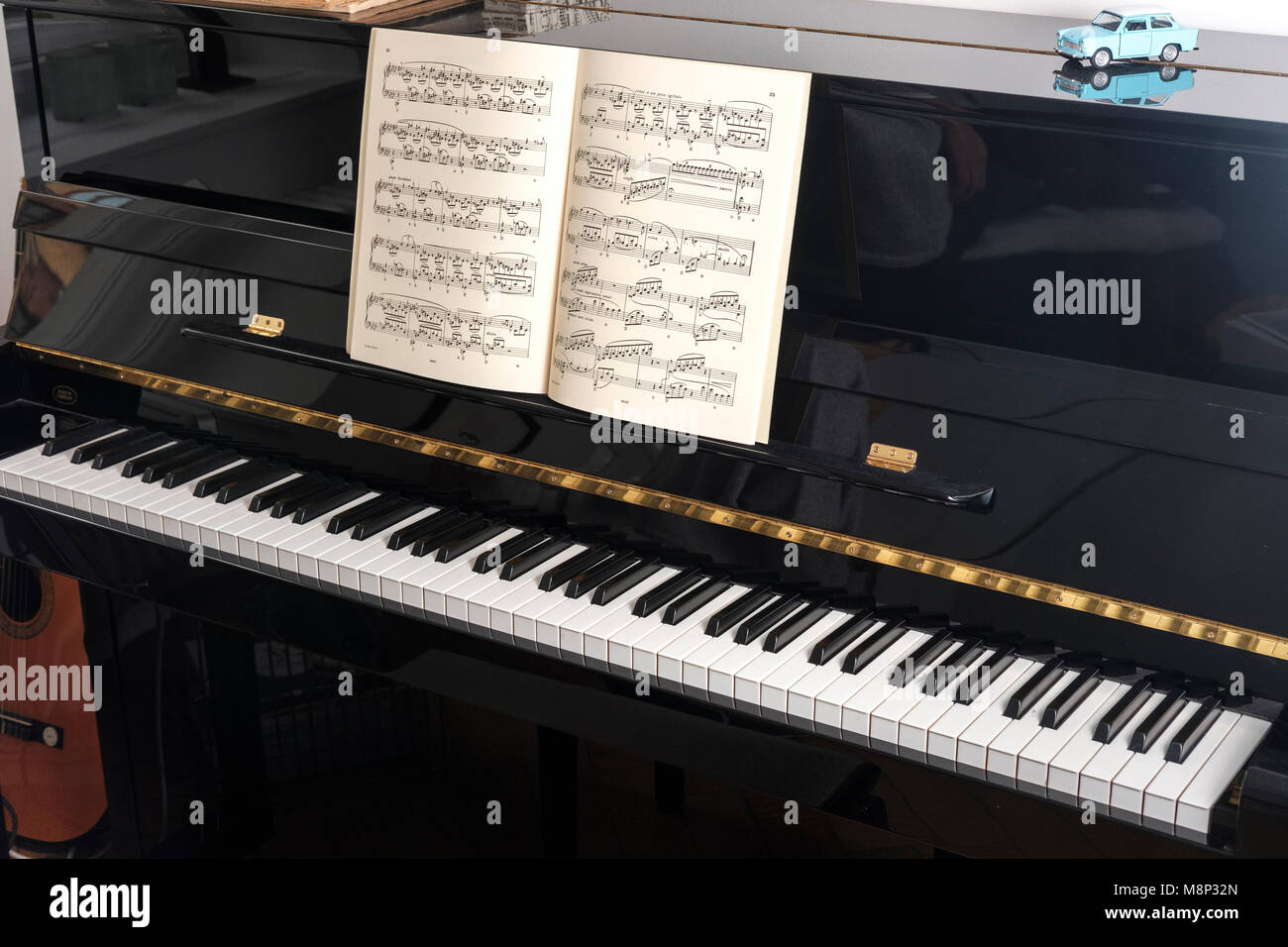 Piano und Musik - Still Life Stockfoto